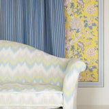 Branca Ticking Stripe Riviera Fabric Sample