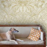Damaskus Grand Ochre Wallpaper Sample