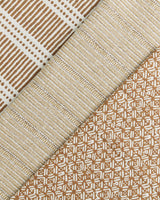 Dash Dot Rattan Fabric Sample