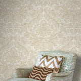 Damaskus Grasscloth Jasmine Wallpaper Sample