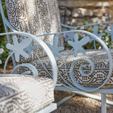 Aztec Geo Brown Performance Fabric Sample