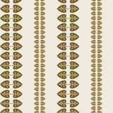 Cabbage Stripe Hazelnut Wallpaper Sample