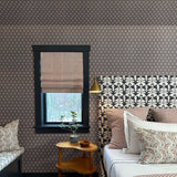 Odessa Zinc/Camel Grasscloth Wallpaper Sample