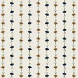 Clin Campanula Blue and Sand Wallpaper Sample