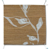 Camille Grasscloth Plaster Wallpaper Sample