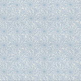Coral Haze Pale Blue Fabric Sample