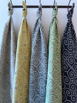 Anushka Deep Blue Embroidered Fabric Sample