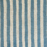 Ida Stripe Denim Blue Fabric Sample