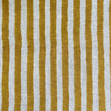 Ida Stripe Gold Fabric Sample