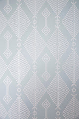 Inca Blue Sage Wallpaper Sample