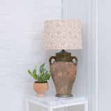 Taraka Dusty Pink Embroidered Fabric Sample