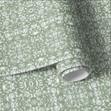 Mulni Pea Green Wallpaper Sample