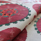 Paris Suzani White Fabric Sample