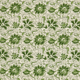 Indigo Block Green Fabric Sample