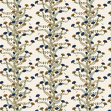 Sielalla Campanula Blue and Sand Wallpaper Sample