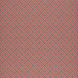 Diamonds Red/Blue Wallpaper Sample