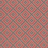 Diamonds Red/Blue Wallpaper Sample