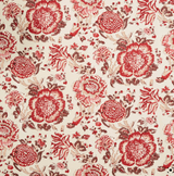 Dahlia Red Wallpaper Sample