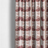 Serafina Stripe Birch White Fabric Sample