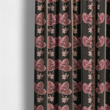 Serafina Stripe Onyx Black Fabric Sample