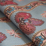 Serafina Stripe Twilight Blue Fabric Sample