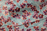 Tropics Plum Wallpaper Sample