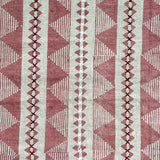 Una Berry Blush Embroidered Fabric Sample