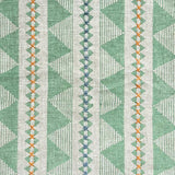 Una Pastel Green Embroidered Fabric Sample