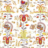 Locus Amoenus Coral Wallpaper Sample