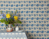 Indigo Block Fabric Sample