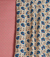 Mallow Paisley Fabric Sample