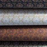 Odessa Turtle/Khaki l Grasscloth Wallpaper Sample