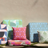 Capretto Caribbean/Abyss Outdoor Performance Fabric Sample