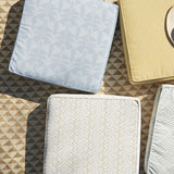 Capretto Fog/Shale Outdoor Performance Fabric Sample