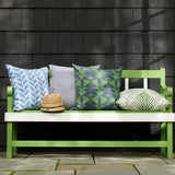 Capretto Grasshopper/Midnight Outdoor Performance Fabric Sample