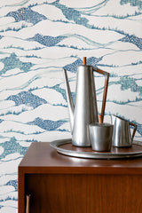 Toile De Terrain Lake Wallpaper Sample