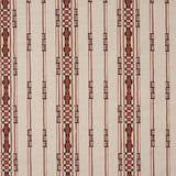 Staccato Stripe Brick Fabric Sample