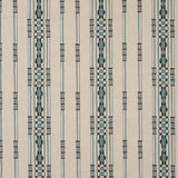 Staccato Stripe Lake Fabric Sample