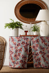 Tropics Plum Fabric Sample