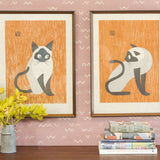 LOXO (Grasscloth) Amethyst Wallpaper Sample