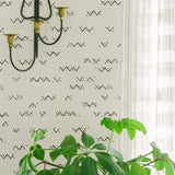 LOXO (Grasscloth) Onyx Wallpaper Sample