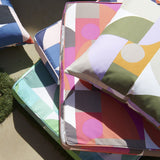 Condesa Hyacinth/Pumice Outdoor Performance Fabric Sample