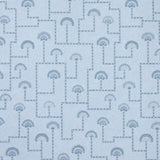 INDOS Heron Blue Wallpaper Sample