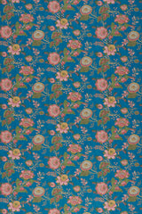 Indiennes Jewel Blue Wallpaper Sample
