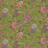 Indiennes Jewel Green Wallpaper Sample