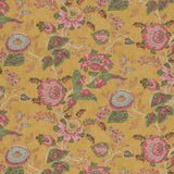 Indiennes Jewel Mustard Wallpaper Sample