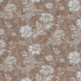 Indiennes Monochrome Brown Wallpaper Sample