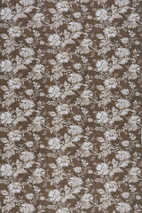 Indiennes Monochrome Tobacco Wallpaper Sample