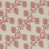 Isabelle Small Red Wallpaper Sample