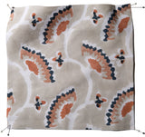 Nara Melon Block Print Fabric Sample